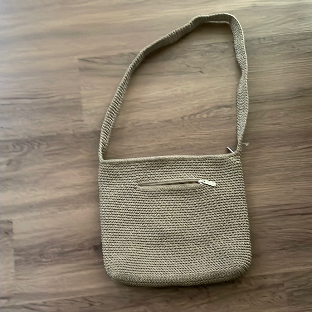 Vintage The Sak Crochet Hobo Shoulder Bag